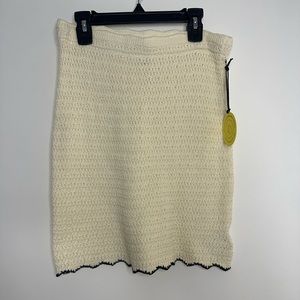 Urban outfitters crochet midi skirt